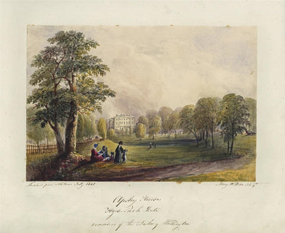 Mary Webster (1794-1883) Watercolour Painting Apsley House Hyde Park London 18418