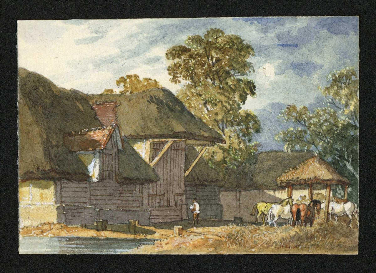Style Of Samuel Prout - Miniature Watercolour Painting - 19th Century - 41