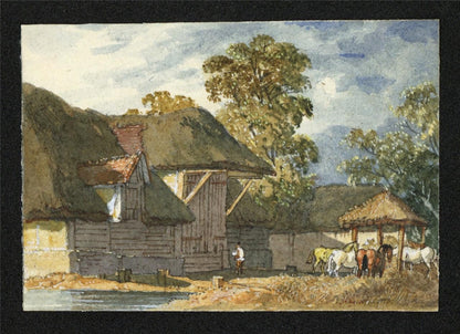Style Of Samuel Prout - Miniature Watercolour Painting - 19th Century - 41