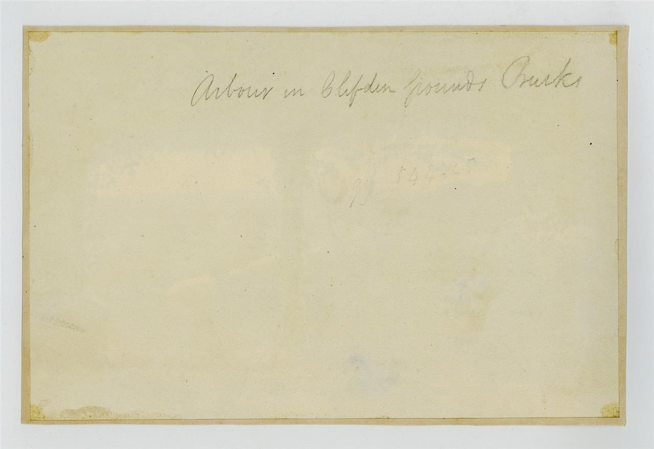 Cliveden Grounds Buckinghamshire - Antique Watercolour Painting - 19th Century7