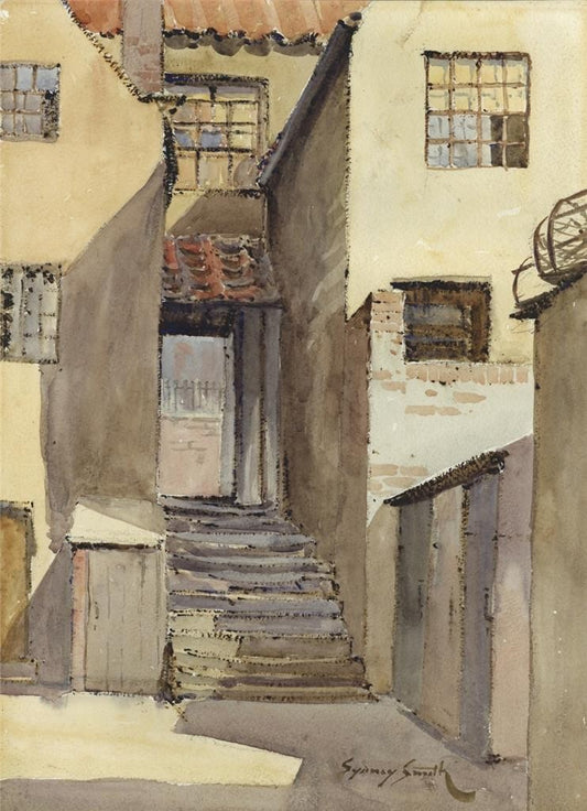 Sydney Smith (1912-1982) Watercolour Painting 20th Century0