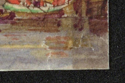 Style Of Samuel Prout Strasbourg France Watercolour Painting 19th Century2