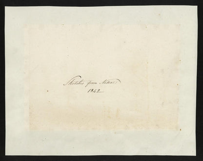 Mary Webster (1794-1883) Watercolour Painting - View On Harrow Road London 184110