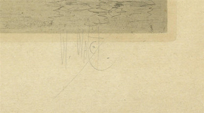 William Walcot (1874-1943) Pencil Signed Etching - The Tyne2
