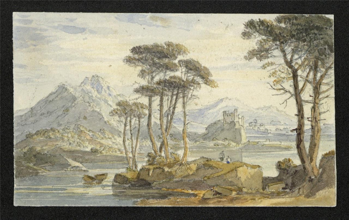 Style Of Samuel Prout - Miniature Watercolour Painting - 19th Century - 101