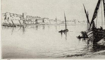 William Douglas Macleod (1892-1963) Signed Etching - Spanish River Scene5