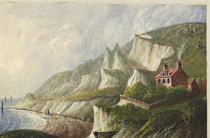 Mary Webster (1794-1883) Watercolour Painting Holywell Eastbourne 18506