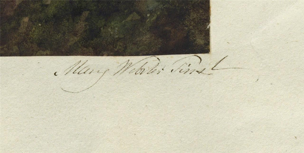 Mary Webster (1794-1883) - Watercolour Painting - Pevensey Castle Sussex - 18482