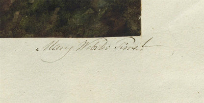 Mary Webster (1794-1883) - Watercolour Painting - Pevensey Castle Sussex - 18482