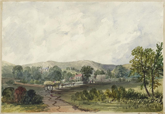 Mary Webster (1794-1883) Watercolour Painting - Southfield Sussex 18420