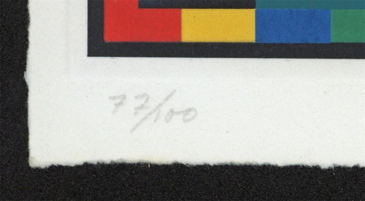 Peter Phillips - Pencil Signed Screenprint - Untitled 19733
