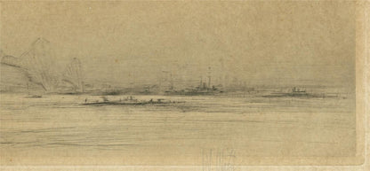 William Walcot (1874-1943) Pencil Signed Etching - The Forth3