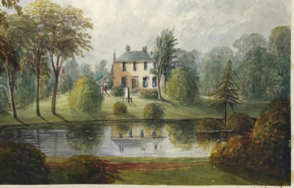 Mary Webster (1794-1883) Watercolour Painting Perrymount Sydenham London 18495