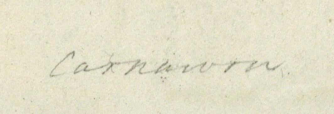 Style Of Samuel Prout Carnarvon Miniature Watercolour Painting 19th Century3