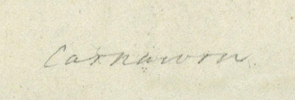 Style Of Samuel Prout Carnarvon Miniature Watercolour Painting 19th Century3