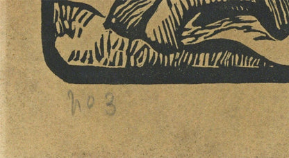 Ludovic-Rodo Pissarro (1878-1952) Signed Wood Engraving - Figures In Landscape3