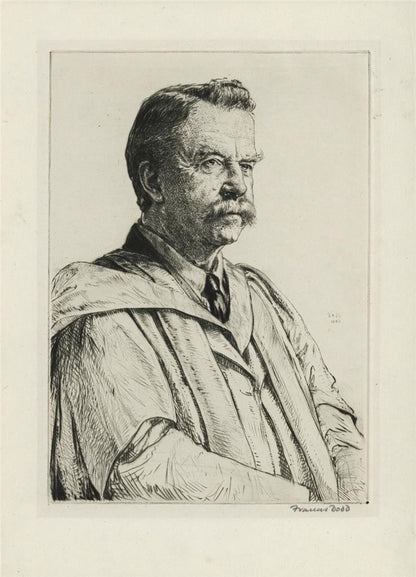 Francis Dodd R.A. (1874-1949) - Signed Etching - Portrait Of A Gentleman 19264