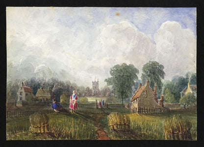 Mary Webster (1794-1883) - Watercolour Painting - Broadstairs Kent 18431