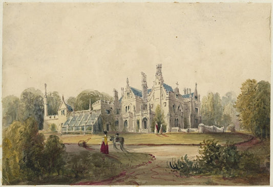 Mary Webster Watercolour Painting Sudbury Priory Near Harlow London 18410