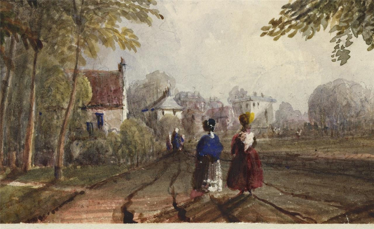 Mary Webster (1794-1883) Watercolour Painting - Eastbourne Sussex 18488