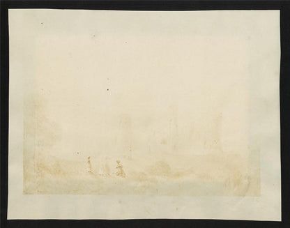 Mary Webster (1794-1883) - Watercolour Painting - Pevensey Castle Sussex - 18429