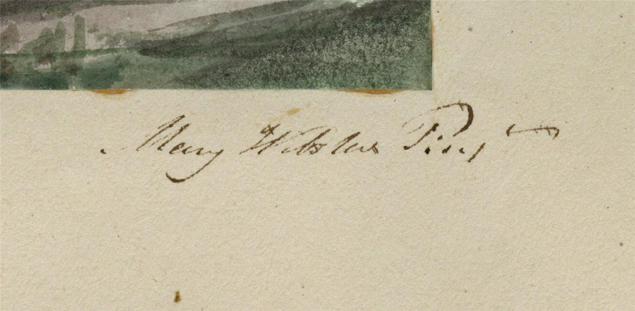 Mary Webster (1794-1883) - Watercolour Painting - Ruins Of Hastings Castle 18422