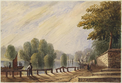 Mary Webster (1794-1883) Watercolour Painting Richmond London 18410
