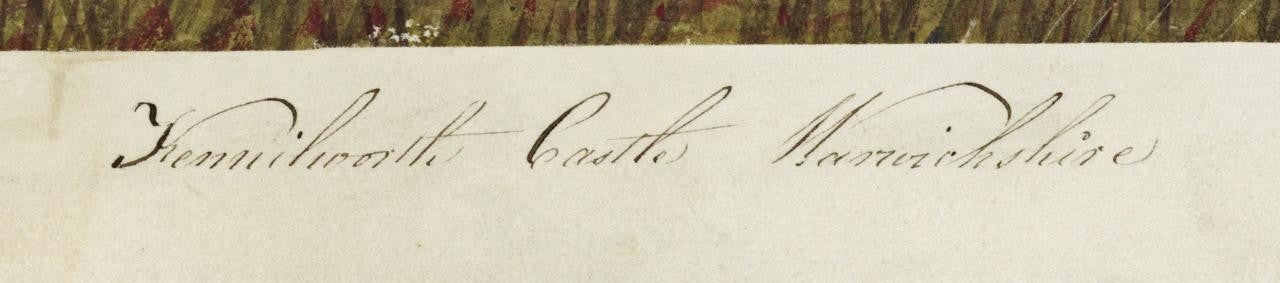 Mary Webster (1794-1883) - Watercolour Painting - Kenilworth Castle Warwickshire4