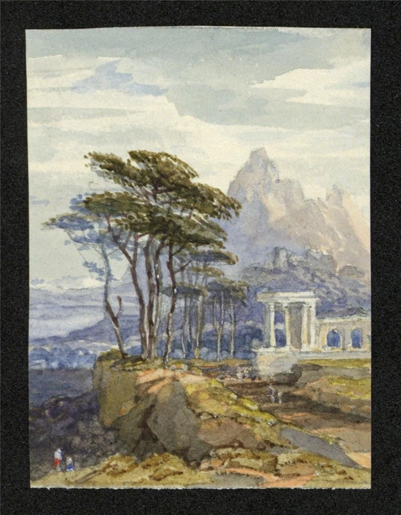 Style Of Samuel Prout - Miniature Watercolour Painting - 19th Century - 181