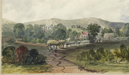 Mary Webster (1794-1883) Watercolour Painting - Southfield Sussex 18425