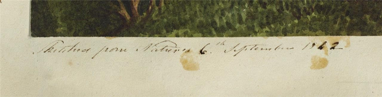 Mary Webster (1794-1883) - Watercolour Painting - Pevensey Castle Sussex 18423