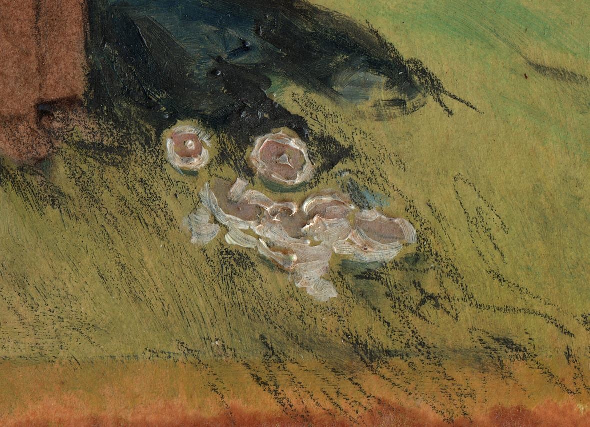 Gideon Matthew Fidler (1857-1942) Oil Painting - The Shepherds Breakfast8