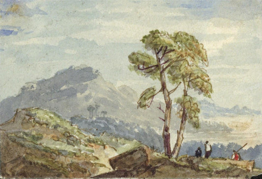 Style Of Samuel Prout - Miniature Watercolour Painting - 19th Century - 130