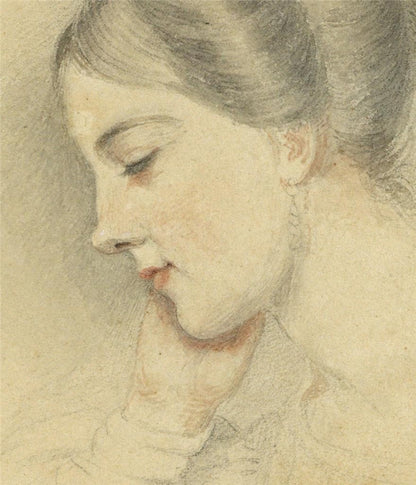 Isaac Wane Slater (1784-1836) Watercolour Painting Portrait Of A Lady 18317