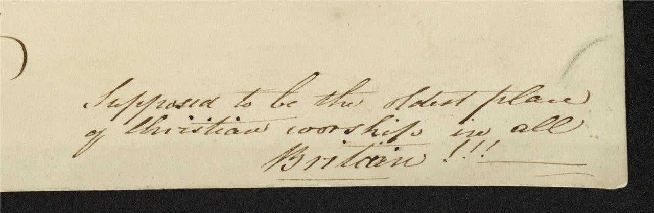 Mary Webster (1794-1883) Watercolour Painting St Martin's Church Canterbury 18435