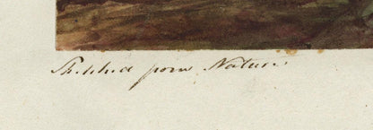 Mary Webster (1794-1883) Watercolour Painting - Distant View Harrow London c18413