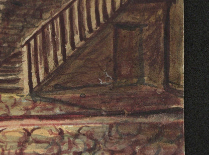 Mary Webster Small Watercolour Painting John Knox House Edinburgh Scotland8