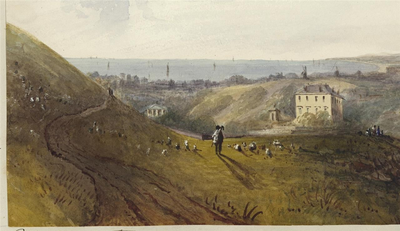 Mary Webster (1794-1883) - Watercolour Painting - Brighton 18386
