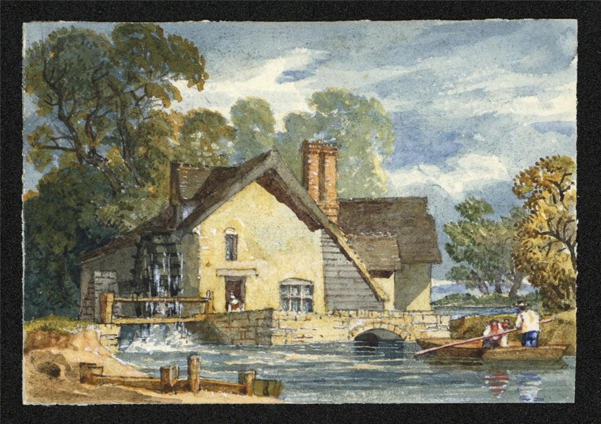 Style Of Samuel Prout - Miniature Watercolour Painting - 19th Century - 71
