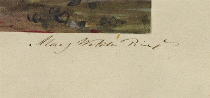 Mary Webster Watercolour Painting Glenleigh Glyndley? Near Eastbourne 18422