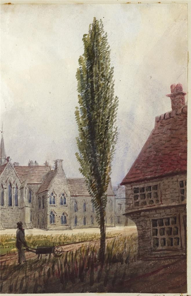 Mary Webster - Watercolour Painting - St Augustine's Abbey Canterbury 18467