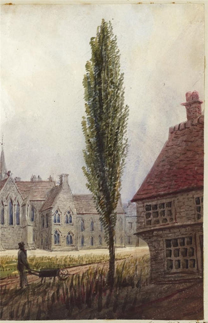 Mary Webster - Watercolour Painting - St Augustine's Abbey Canterbury 18467