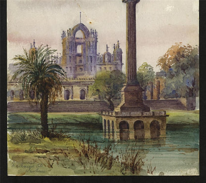 Lucknow India - Watercolour Painting - Arthur Herbert Hussey (1863-1923)5