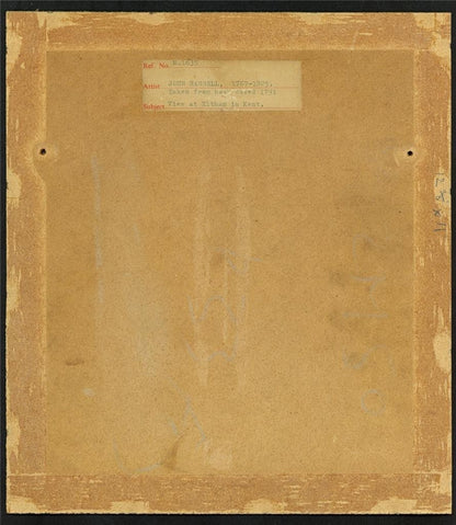 John Hassell (1767-1825) Watercolour Painting - Eltham, Kent - c17914