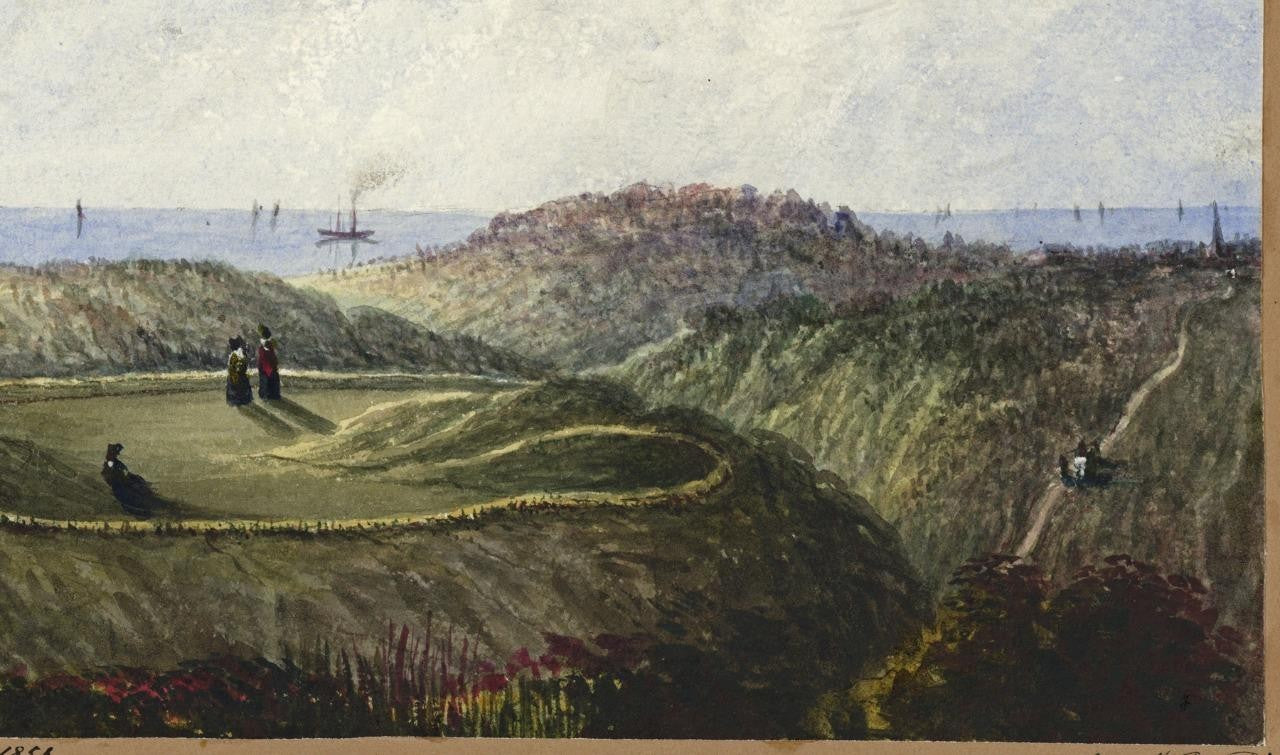 Mary Webster (1794-1883) Watercolour Painting Beeston Regis Heath Near Cromer6