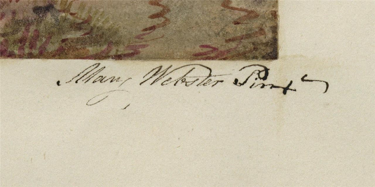 Mary Webster (1794-1883) Watercolour Painting Pittville Cheltenham 18402