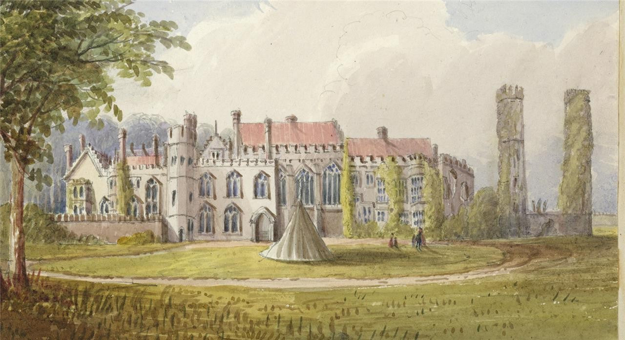 Mary Webster (1794-1883) Watercolour Painting - Battle Abbey 18425