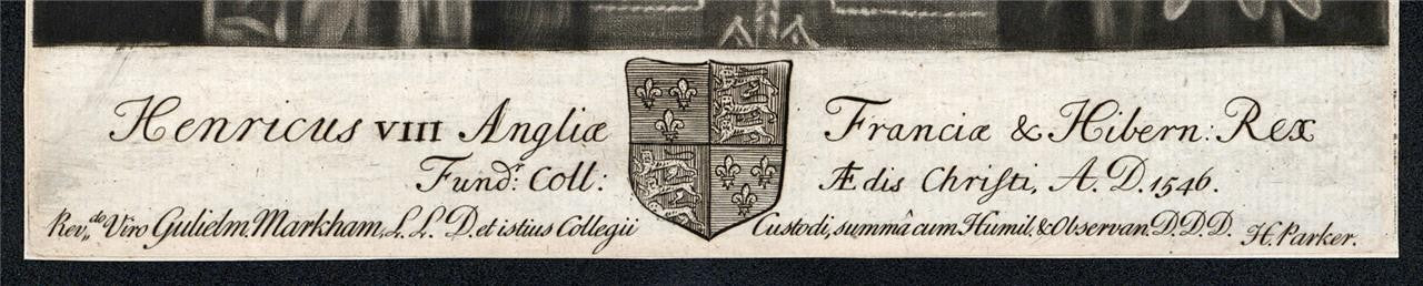 Published By Henry Parker - Antique Mezzotint - Henry VIII2