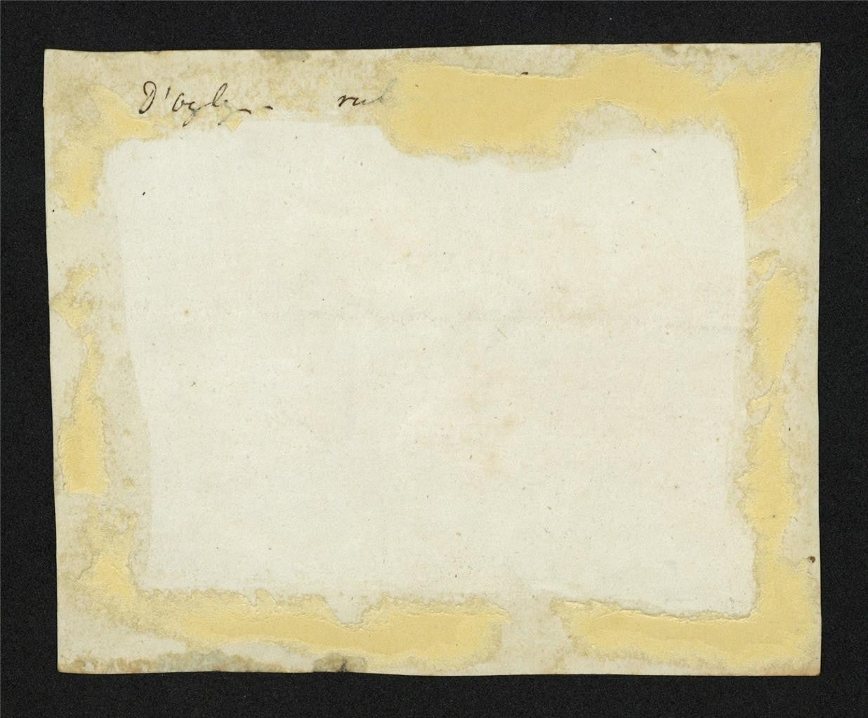 Signed D'Oyly Small Watercolour Painting 19th Century2