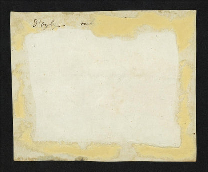 Signed D'Oyly Small Watercolour Painting 19th Century2